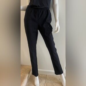 BABETTE Textured Black Leggings Pants Size Small